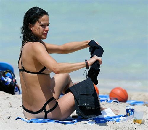 Michelle Rodriguez in a bikini