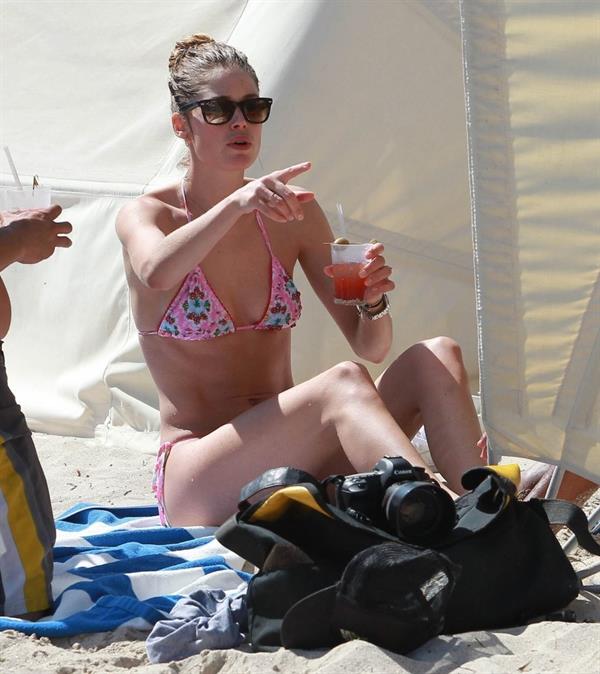 Doutzen Kroes in a bikini