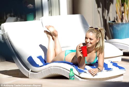 Francesca Eastwood in a bikini