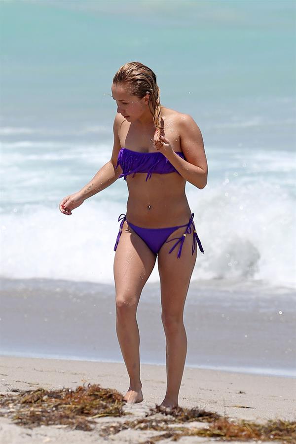 Hayden Panettiere in a bikini