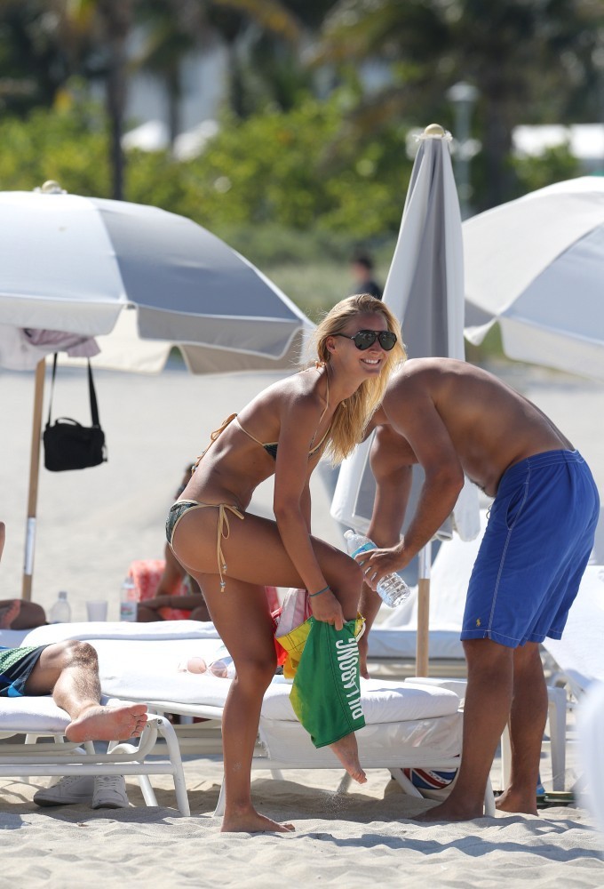 Petra Benova in a bikini