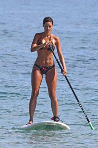 Nicole Murphy in a bikini