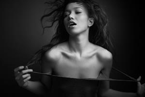 Kitrysha Pictures Kitrysha nude photo shoot showing her naked ass and topless boobs.