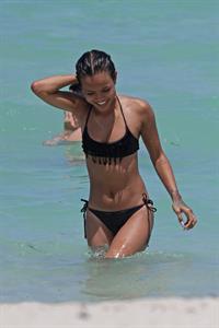 Karrueche Tran in a bikini