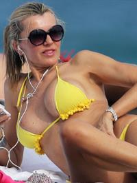 Rita Rusic in a bikini