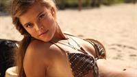 Nina Agdal in a bikini