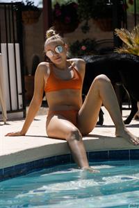 Brandy Gila by the Pool