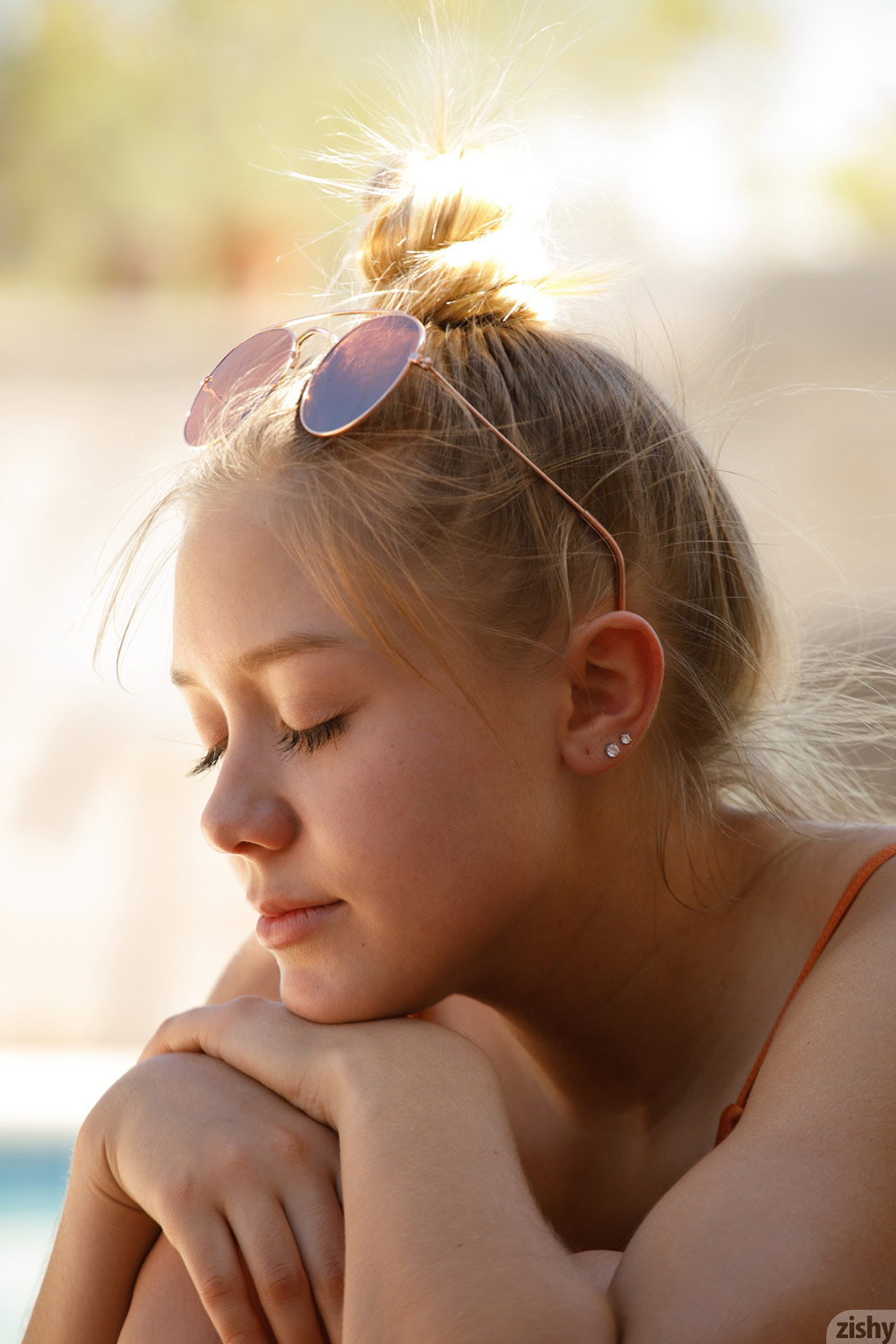 Brandy Gila by the Pool