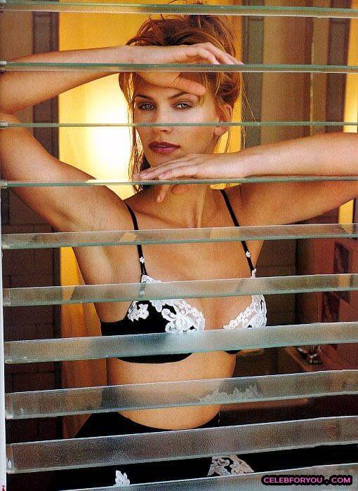 Natasha Henstridge in lingerie
