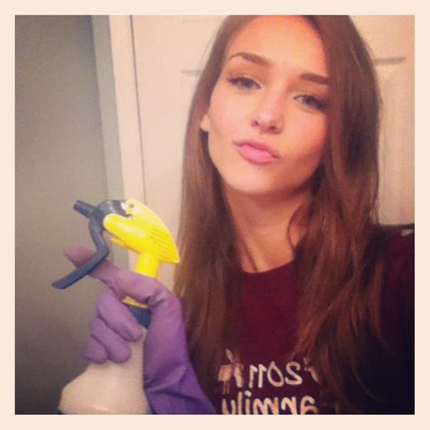 Rachel Cook taking a selfie