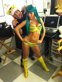 Sara Jean Underwood in a bikini