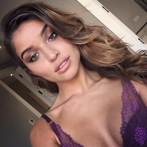 Daniela Lopez in lingerie