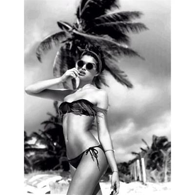 Daniela Lopez in a bikini