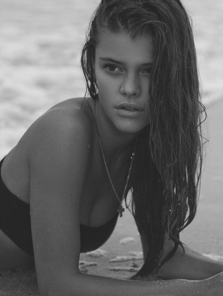 Nina Agdal in a bikini