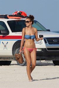 Rosie Jones in a bikini