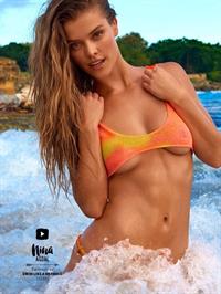 Nina Agdal in a bikini