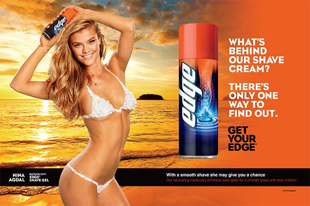 Nina Agdal in a bikini