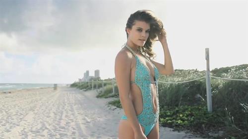 Nina Agdal in a bikini