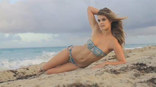 Nina Agdal in a bikini