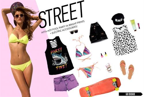 Nina Agdal in a bikini