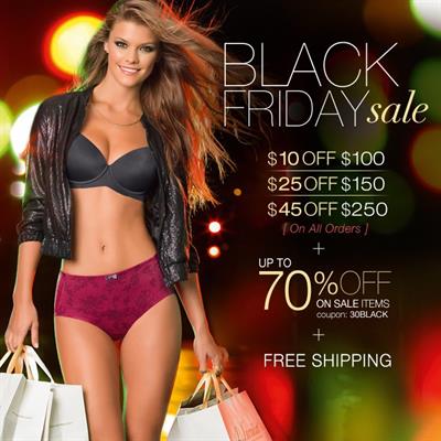 Nina Agdal in lingerie