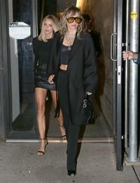 Kaitlynn Carter and Miley Cyrus are dating seen out by paparazzi and Miley is braless in a see through top showing off her boobs.
































