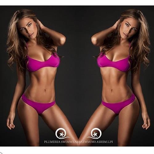 Simone Villas Boas in a bikini