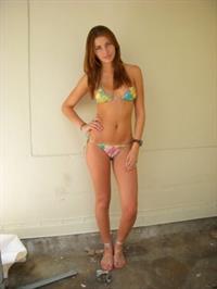 Simone Villas Boas in a bikini