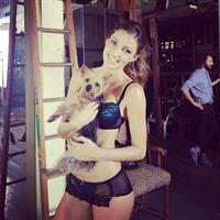 Simone Villas Boas in lingerie