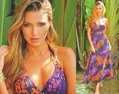 Simone Villas Boas in a bikini