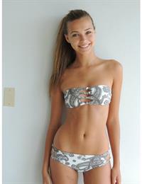 Sandra Kubicka in a bikini