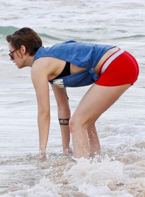 Kristen Stewart in a bikini