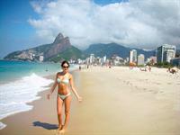 Camilla Belle in a bikini