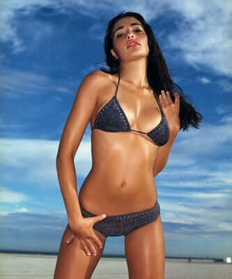 Natalie Martinez in a bikini