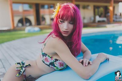 Natasha Legeyda in a bikini