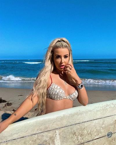 Tana Mongeau in a bikini