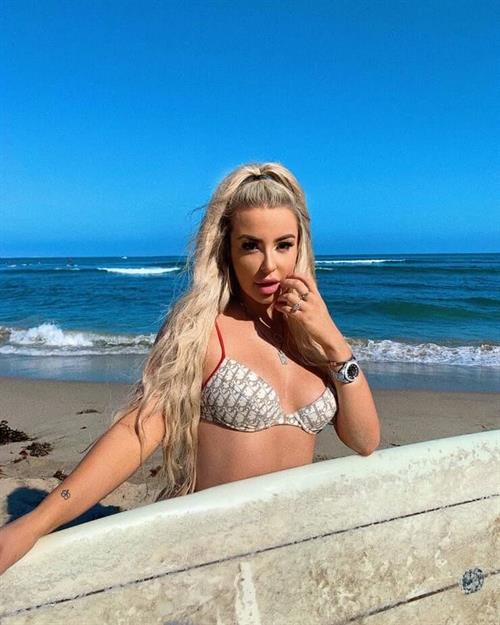 Tana Mongeau in a bikini