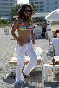 Eliza Dushku in a bikini