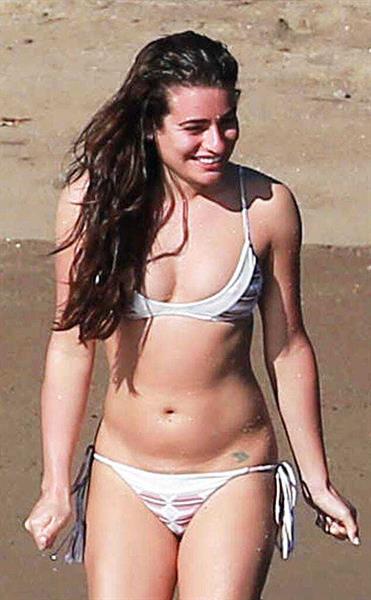 Lea Michele Bikini Pictures Lea Michele in a bikini