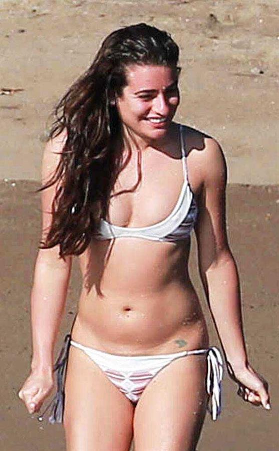 Lea Michele in a bikini