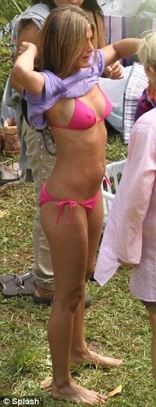 Jennifer Aniston in a bikini