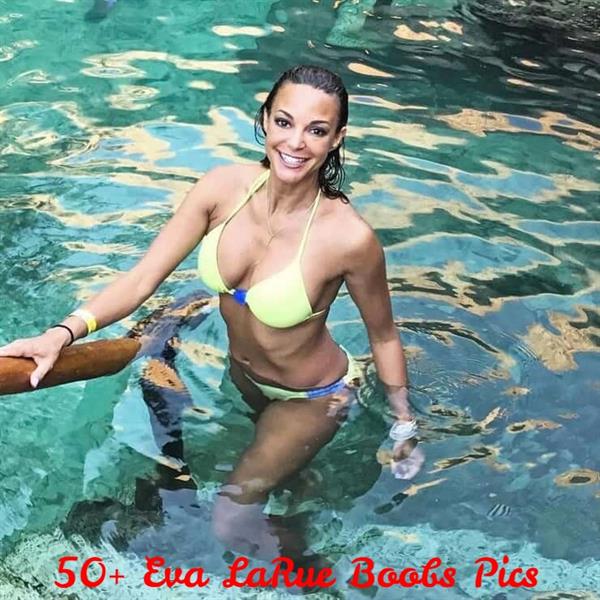 Eva LaRue in a bikini