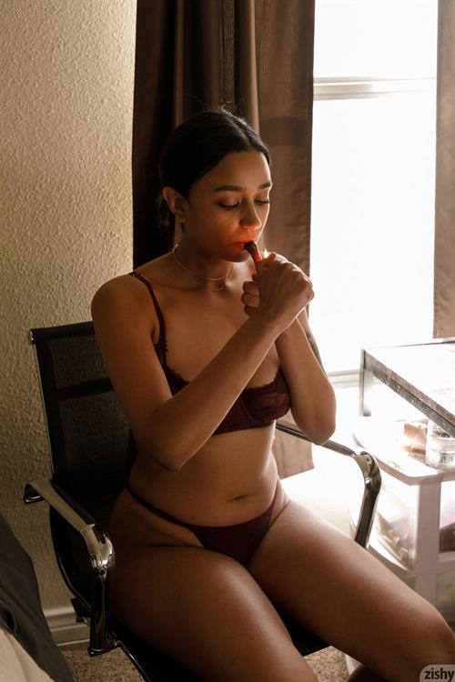 Wynona Gibbs Texas Girl in Lingerie