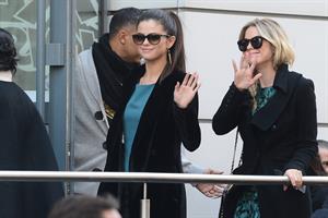 Selena Gomez at NRJ Radio in Paris 2/18/13 