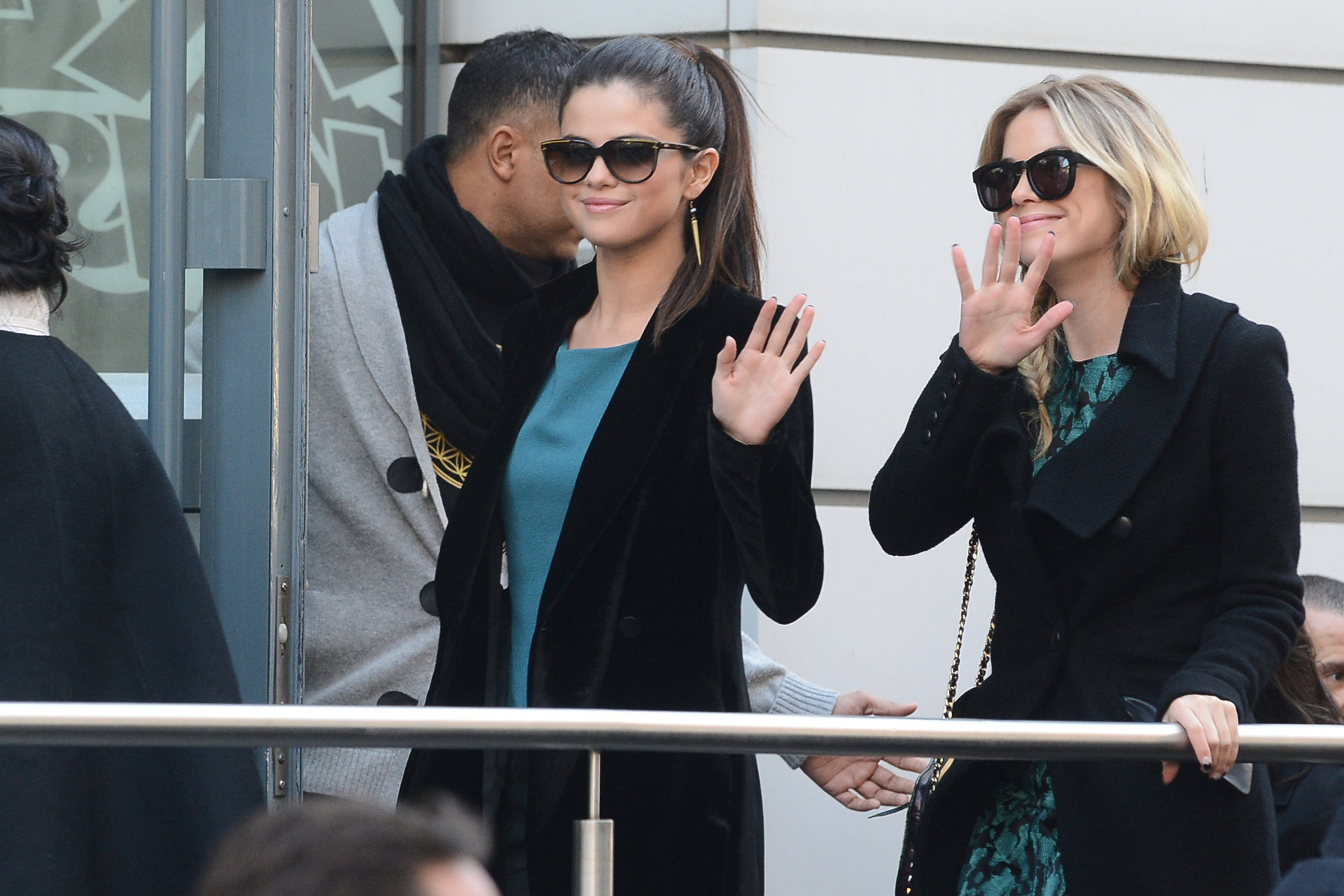 Selena Gomez at NRJ Radio in Paris 2/18/13 