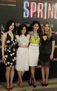 Selena Gomez Spring Breakers photocall in Madrid 2/21/13 