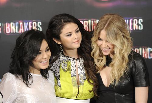 Selena Gomez Spring Breakers photocall in Madrid 2/21/13 