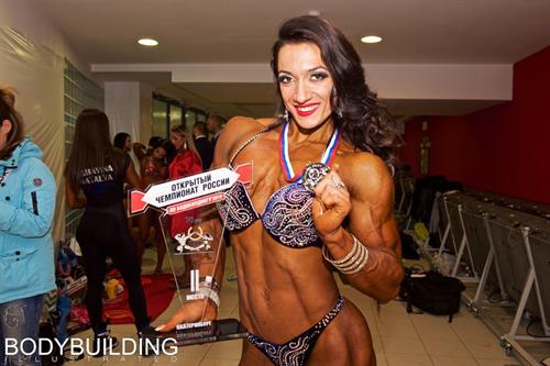 Valentina Mishina in a bikini