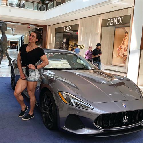 Valentina Mishina in a bikini