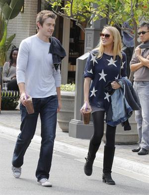 Stephanie Pratt with Robert Buckley in Los Angeles (16.05.2013) 